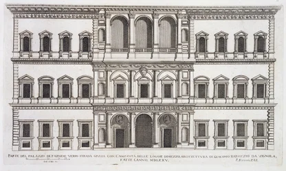 Palazzo Farnese, from 